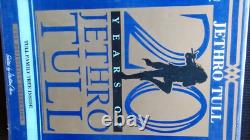 Jethro Tull Édition limitée en dur, livre de partitions, 1988, très rare