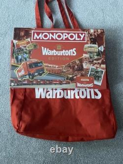 Jeu Monopoly édition 150 ans Warburtons. Neuf et scellé. Tout neuf. Très rare.