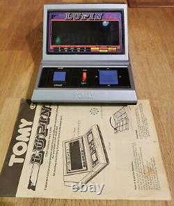 Jeu électronique Tomy Lupin Vintage 1982 version très rare du Royaume-Uni