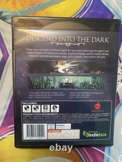 Jeu vidéo Hollow Knight PC IndieBox édition collector limitée très rare à boîtier creux