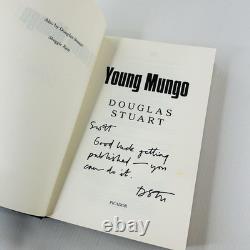 Jeune Mungo par Douglas Stuart 1ère édition signée 2 fois relié très rare