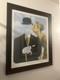 Joe Webb Embrassant Magritte Signé Édition D'impression Précoce Plus Grande Très Rare De 50