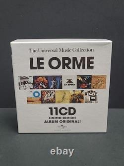LE ORME 11CD édition limitée coffret albums originaux vendeur américain très rare