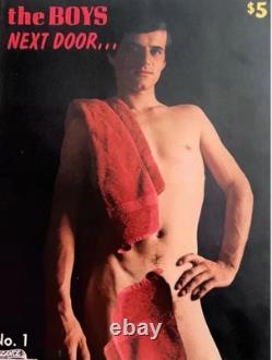 LES GARÇONS D'À CÔTÉ, Magazine d'intérêt gay, fév. 1969, ÉDITION TRÈS RARE