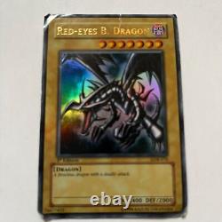 LOB-070 Dragon Noir aux Yeux Rouges 1ère Édition Ultra Rare Yugiojson (Asie) Très Bon