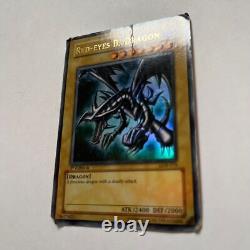 LOB-070 Dragon Noir aux Yeux Rouges 1ère Édition Ultra Rare Yugiojson (Asie) Très Bon