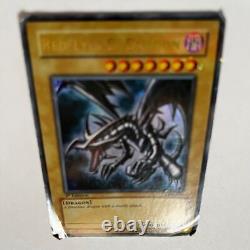 LOB-070 Dragon Noir aux Yeux Rouges 1ère Édition Ultra Rare Yugiojson (Asie) Très Bon