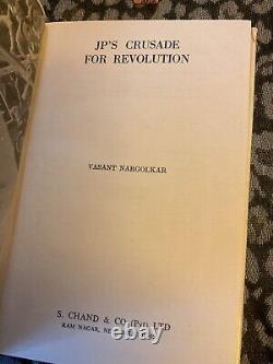 La croisade de JP pour la révolution, Vasant Nargolkar, TRES RARE PREMIERE EDITION