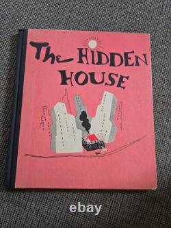 La maison cachée, livre très rare de Margaret Wise Brown, première édition de 1953, relié, sans jaquette.