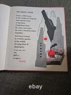 La maison cachée, livre très rare de Margaret Wise Brown, première édition de 1953, relié, sans jaquette.