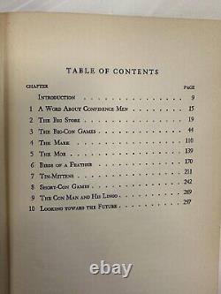 Le Grand Coup par David W. Maurer 1940 1ère Édition TRÈS RARE