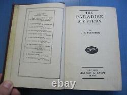 Le Mystère du Paradis de J. S. Fletcher (1920) Première édition Très RARE