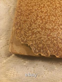 Le Vieux Jardin Livre Ancien 1888 Poésie Avec Lithographie Édition Très Rare 1ère