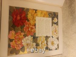Le Vieux Jardin Livre Ancien 1888 Poésie Avec Lithographie Édition Très Rare 1ère