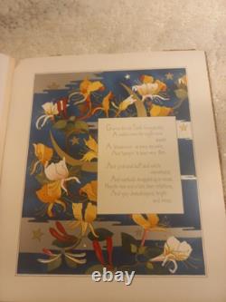 Le Vieux Jardin Livre Ancien 1888 Poésie Avec Lithographie Édition Très Rare 1ère