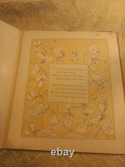 Le Vieux Jardin Livre Ancien 1888 Poésie Avec Lithographie Édition Très Rare 1ère