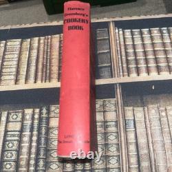 Le livre de cuisine de Florence Greenberg 2ème édition 1949 avec jaquette TRÈS rare
