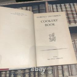 Le livre de cuisine de Florence Greenberg 2ème édition 1949 avec jaquette TRÈS rare