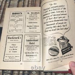 Le livre de cuisine de Florence Greenberg 2ème édition 1949 avec jaquette TRÈS rare