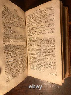 Le voyageur du Suffolk John Kirby Première édition 1735 Reliure très rare