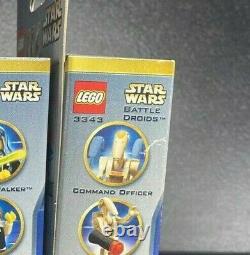 Lego Star Wars Limited Edition Minifigs 3340 3341 3342 3343 2000 Très Rares Ensembles