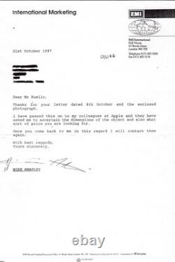 Les Beatles Derniers Autographes Très Rares Édition Artistique Limitée Les Beatles Derniers Autographes Très Rares Édition Artistique Limitée