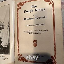 Les Rough Riders Theodore Roosevelt 1899 1ère édition Très Rare