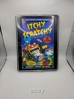 Les Simpson Itchy & Scratchy Comic Numéro 1 Signé Très Rare Édition Limitée