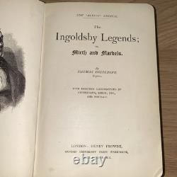 Les légendes d'Ingoldsby : joie et merveilles, édition Albion, vers 1943, 1ère édition, très rare