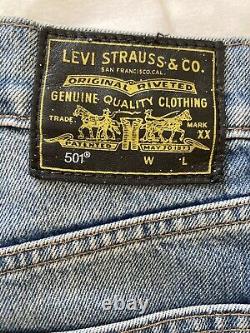 Levi 501 Jeans W26 L30 Star Wars Edition Limitée Très Rare