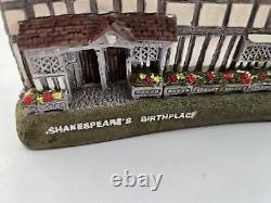 Lilliput Lane Très Rare Version de William Shakespeare 1 Boîte Avec Actes