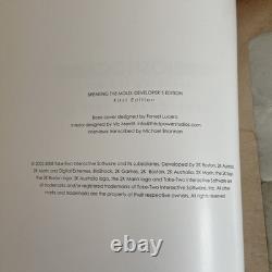 Livre d'art Bioshock Briser le Moule Édition Développeur Très Rare
