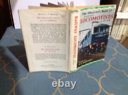 Livre des observateurs des locomotives ferroviaires, édition très rare de 1966 avec ISBN