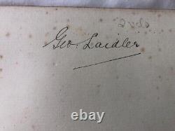 Livres anciens très rares L'ouvrage d'Arran édition originale, Tomes 1 & 2