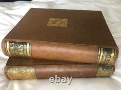 Livres anciens très rares L'ouvrage d'Arran édition originale, Tomes 1 & 2