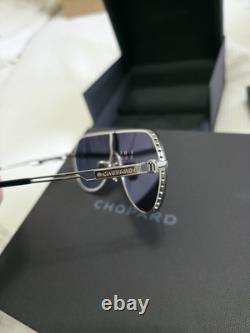 Lunettes de soleil Chopard Édition Limitée en Titane Shield 1300 £ TRÈS RARES