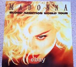 MADONNA Édition Limitée 2-LP vinyle très rare / Tournée Blond Ambition 1990