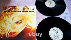 MADONNA Édition Limitée 2-LP vinyle très rare / Tournée Blond Ambition 1990