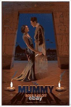 MUMMY Laurent DURIEUX édition limitée tirage #400 MONDO TRÈS RARE NEUF 24x36