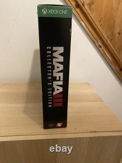 Mafia 3 III Édition Collector Xbox One / Boîte / Lps / Livre d'art / Très Rare