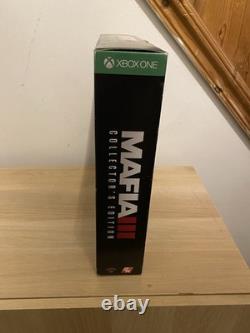 Mafia 3 III Édition Collector Xbox One / Boîte / Lps / Livre d'art / Très Rare