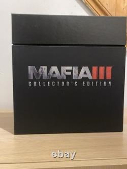 Mafia 3 III Édition Collector Xbox One / Boîte / Lps / Livre d'art / Très Rare