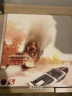 Mafia 3 III Édition Collector Xbox One / Boîte / Lps / Livre d'art / Très Rare