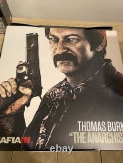 Mafia 3 III Édition Collector Xbox One / Boîte / Lps / Livre d'art / Très Rare