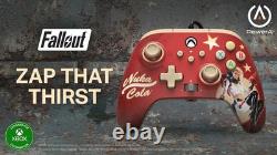 Manette filaire PowerA Enhanced Fallout édition limitée Nuka-Cola TRÈS RARE