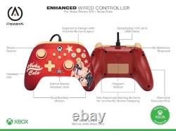 Manette filaire PowerA Enhanced Fallout édition limitée Nuka-Cola TRÈS RARE