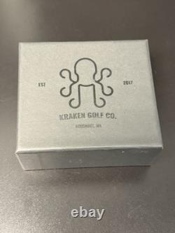 Marque-balle de golf Kraken TRÈS RARE MYSTERY DROP Édition limitée des années 80 Californie