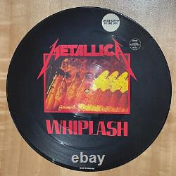 Metallica Whiplash Très Rare Vinyle Picture LP Megaforce. Édition Limitée