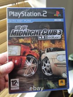 Midnight Club 3 Édition DUB Très Rare Scellé Usine Version PAL Royaume-Uni Jeu PS2
