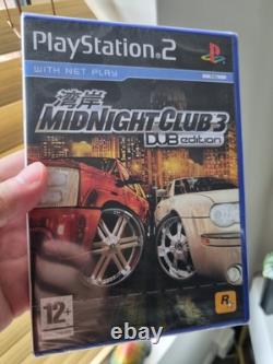 Midnight Club 3 Édition DUB Très Rare Scellé Usine Version PAL Royaume-Uni Jeu PS2